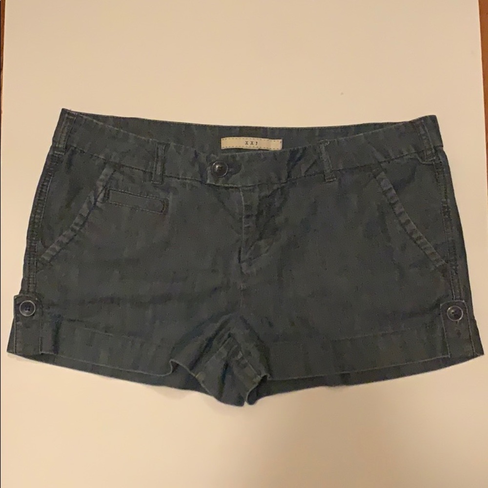 Forever 21 Shorts Structured Denim Size 30